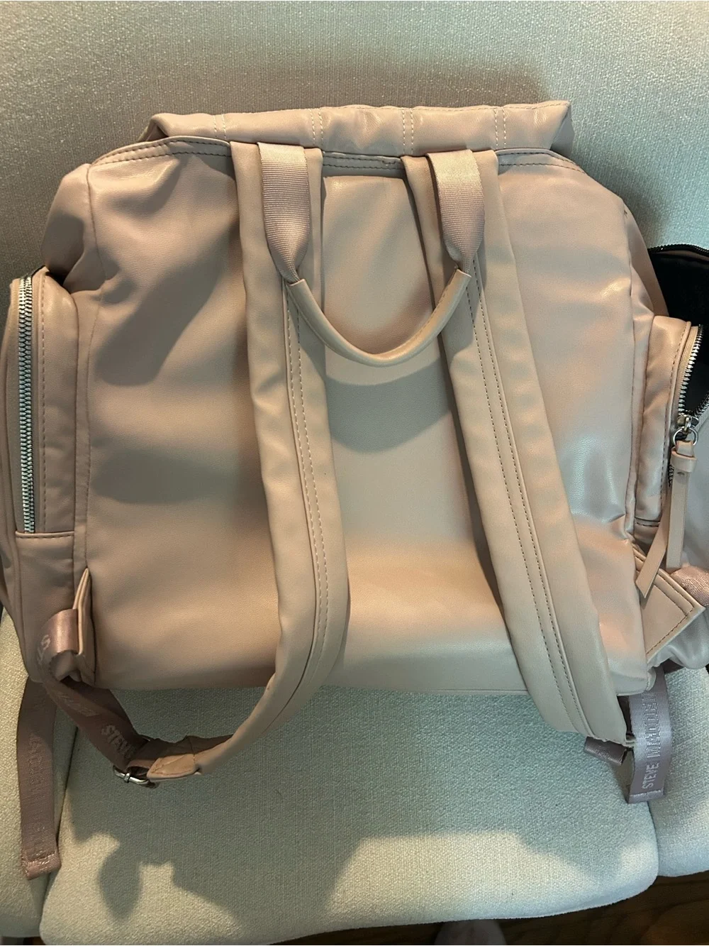 Steve Madden Diaper Backpack Large Blush